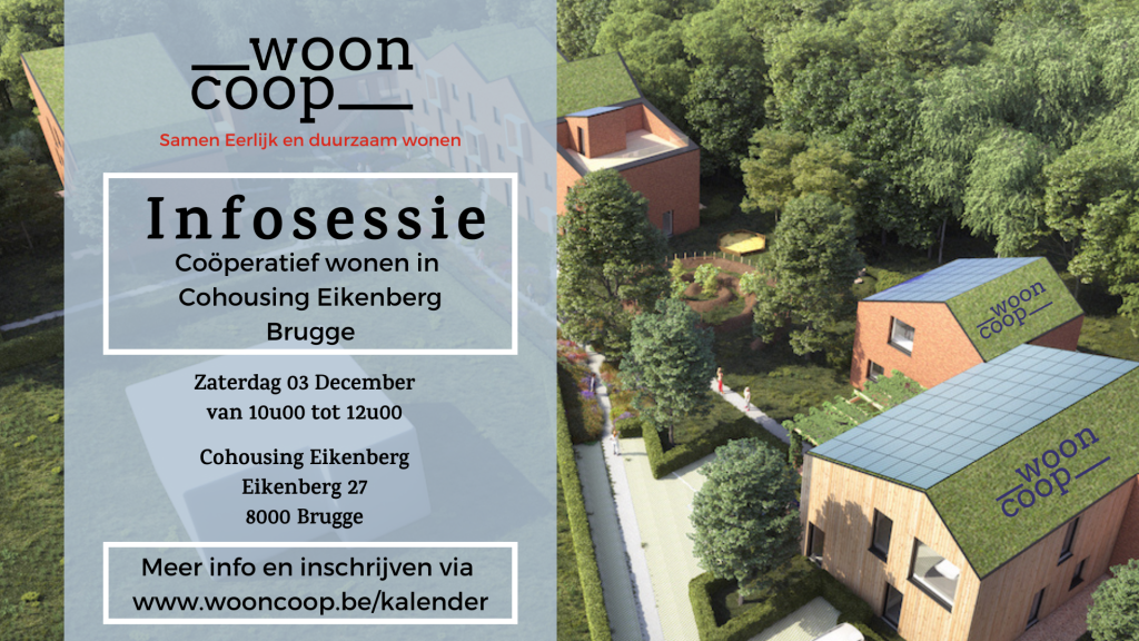 Cohousing Eikenberg coöperatief wonen in Brugge