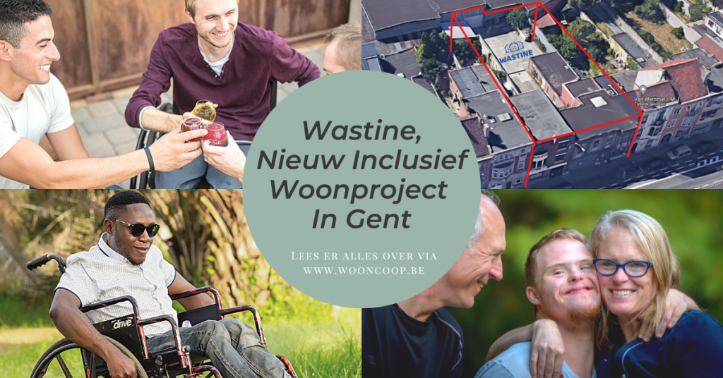 Nieuw inclusief woonproject in Gent Wastine wooncoop coöperatief wonen