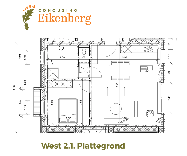 cohousing Eikenberg coöperatief wonen via wooncoop