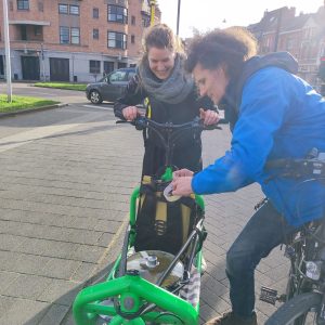 wooncoop culinaire fietstocht Gent coöperatief wonen
