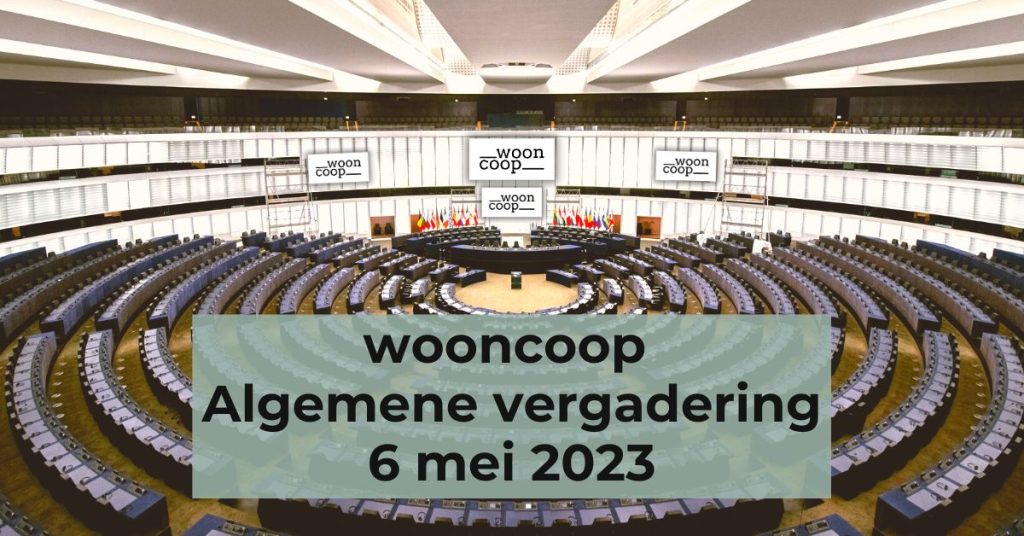 wooncoop algemene vergadering 2023