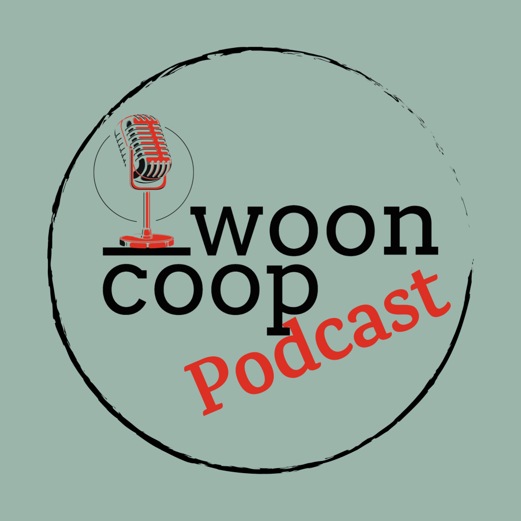 wooncoop podcast logo coöperatief wonen